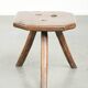Tabouret/table d'appoint anglais antique unique du XVIIe siècle