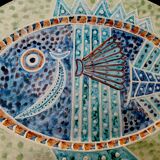 Ceramic fish dish