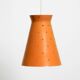 Beautiful Mid Century Modern Diabolo perforated metal sheet pendant lamp