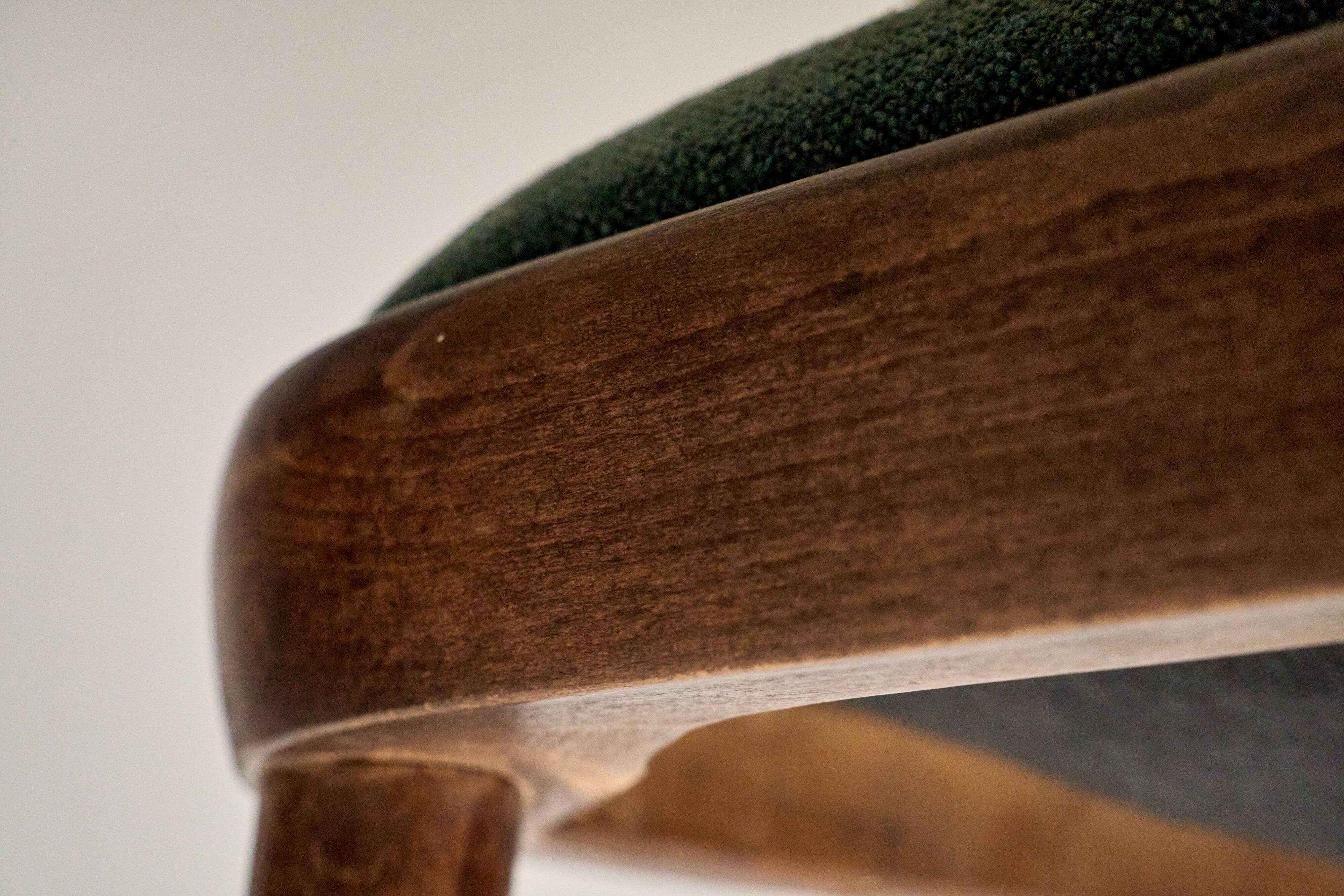 Set of 4 Thonet Chairs, 1950s, Czechoslovakia