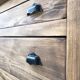 Oak workshop dresser