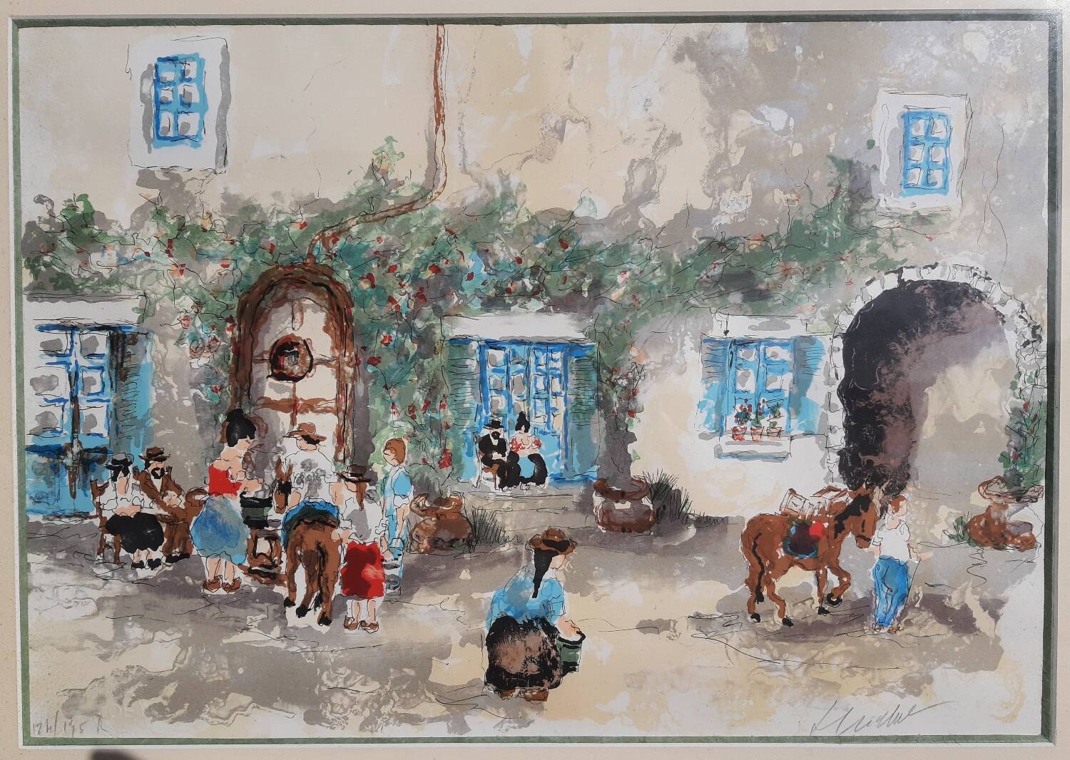 Urban Huchet lithograph (Signed and numbered)