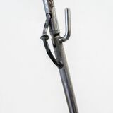 Lampada da terra regolabile Italiana due luci Anni '70