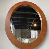 Oval cherry mirror