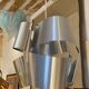 Max Sauze aluminum ribbon chandelier