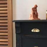 Dresser painted in Matt Black