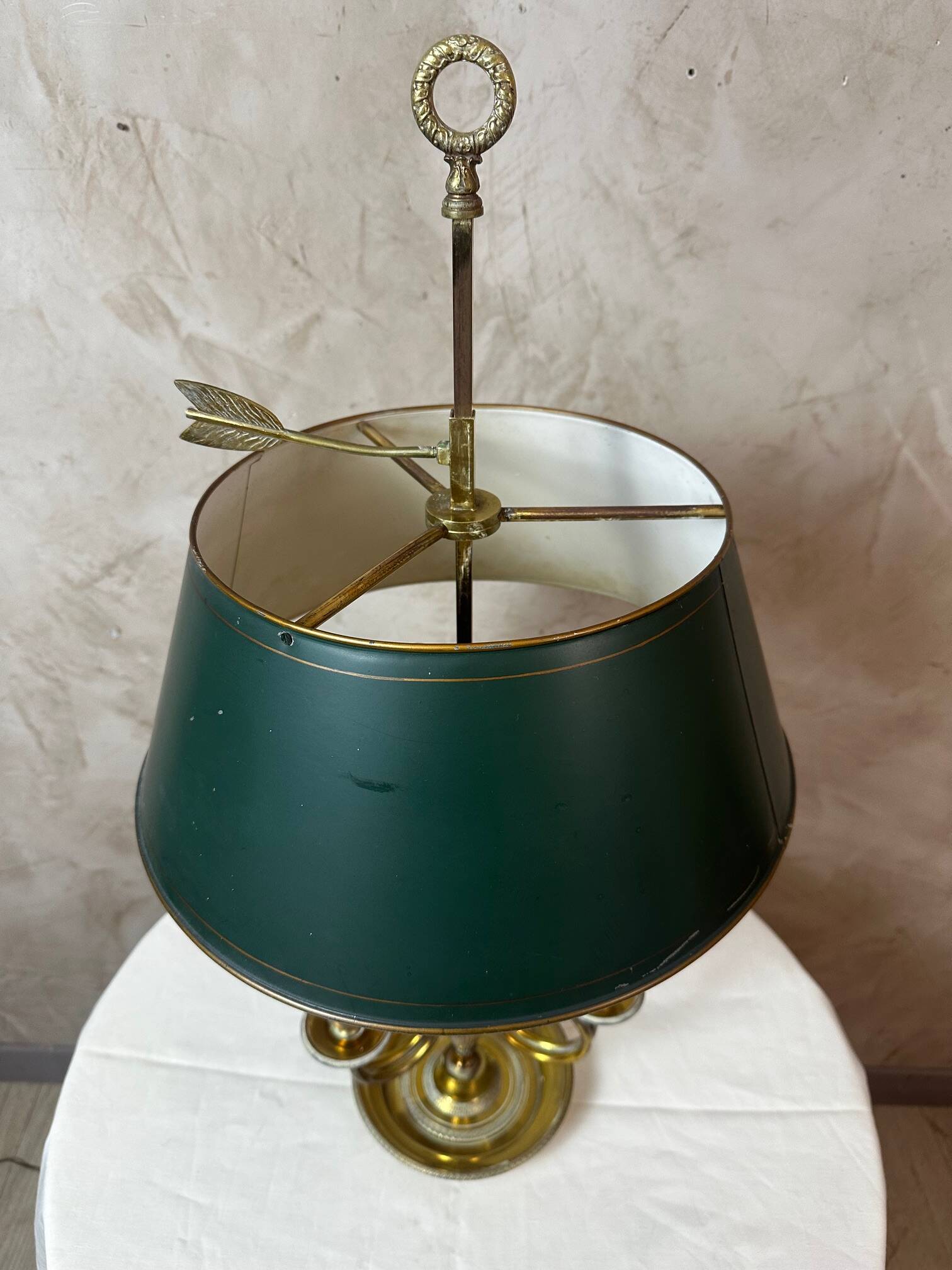 19th-century bouillotte lamp