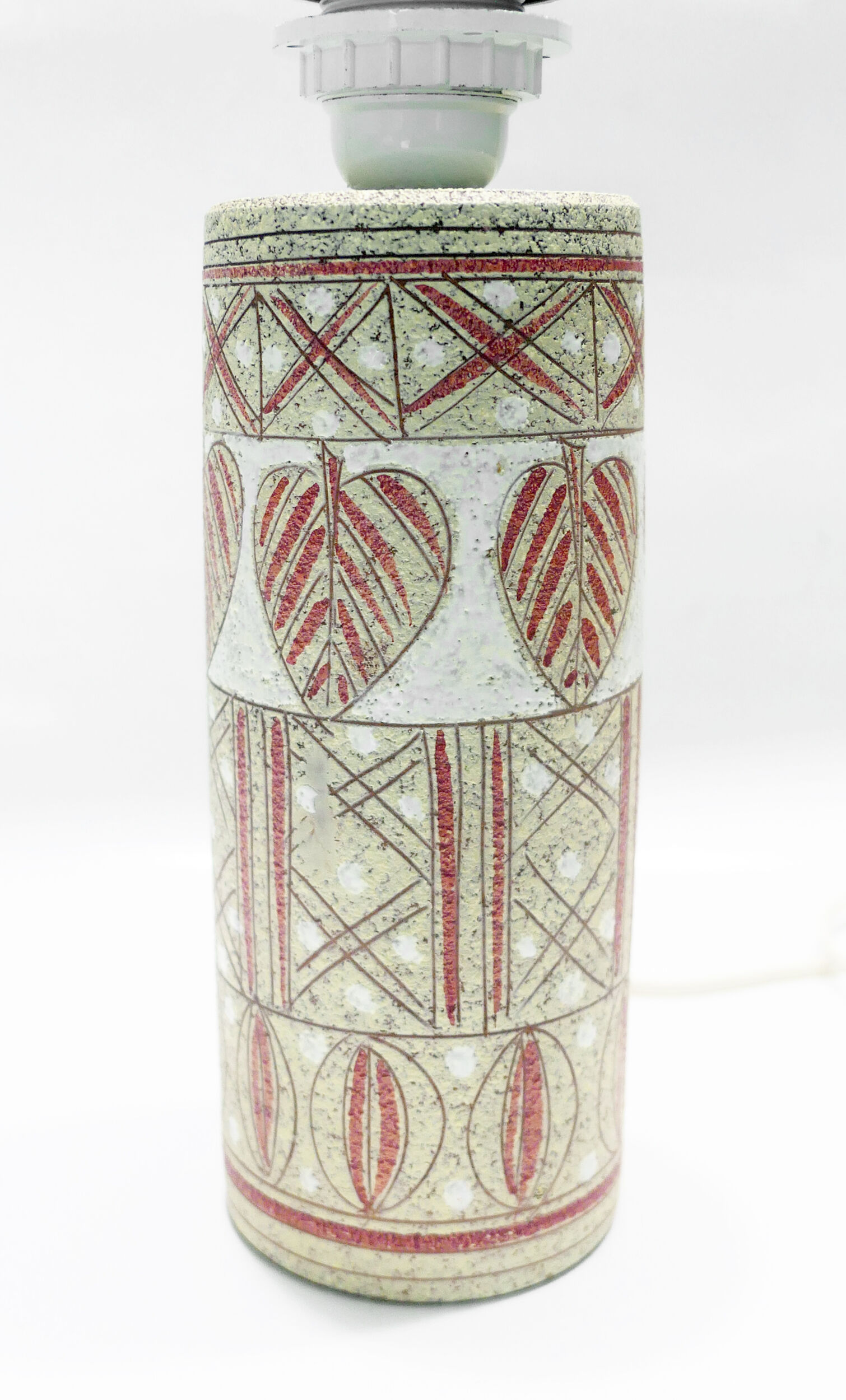ceramic lamp base 1950-60 Fratelli Fanciullacci Italy