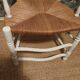 Provencal straw chair