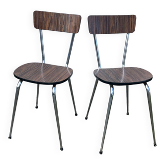 Pair of Formica chairs