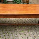 Table de ferme en Merisier 19eme