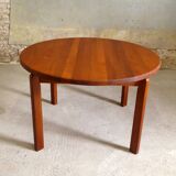 Danish solid teak dining table, 1960s