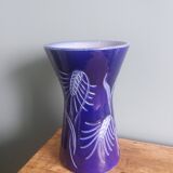 “Diabolo” vase in Alsace Betschdorf sandstone signed Krumeich-Remmy