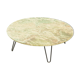 Onyx-marble coffee table, ø 90 cm