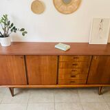 Vintage sideboard from 1962, signed