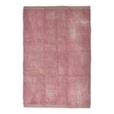 6x9 Soft Pink Handmade Wool Vintage Rug 197x287Cm SK 241959