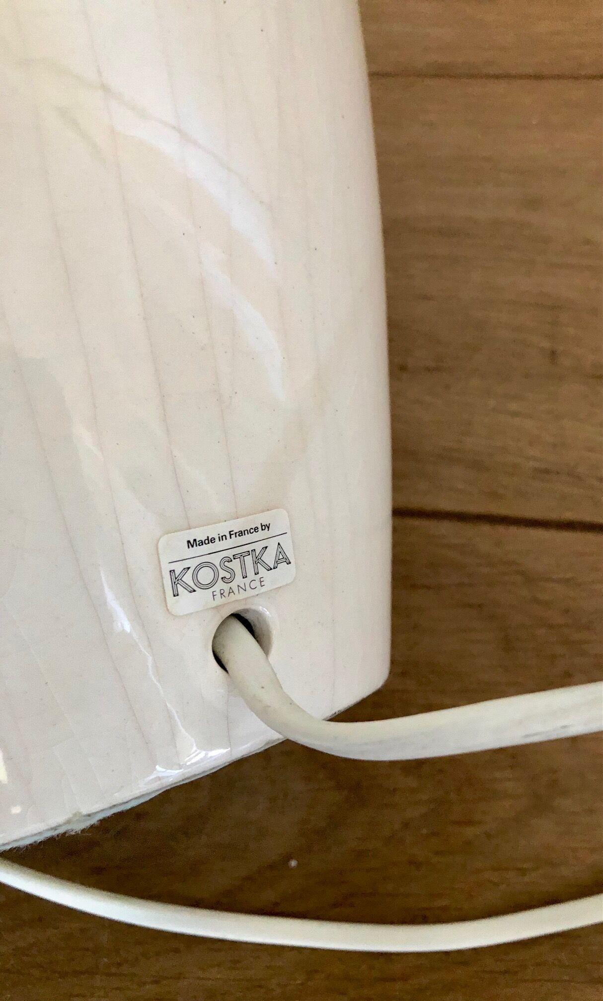 Series of 2 feet of lamps Kostka, 80s