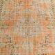 6x10 Peach Orange Large Vintage Rug, 184x290 Cm
