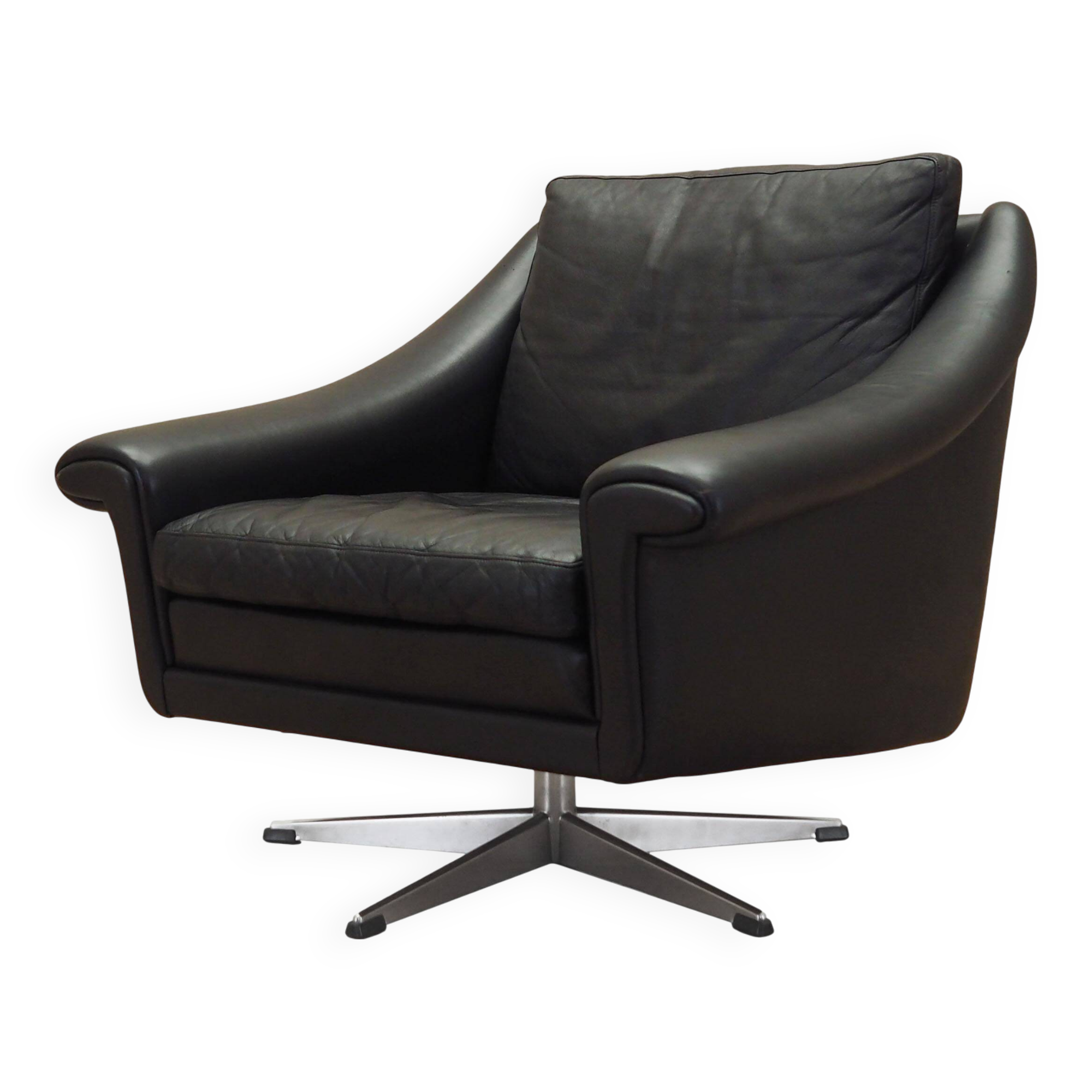 Fauteuil pivotant, design danois, années 1960, fabricant : Eran Møbler, designer :