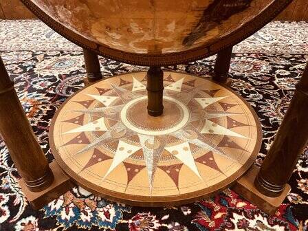 Classic Italian Zoffoli Aries globe bar floor model