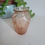 Small pink bulb vase