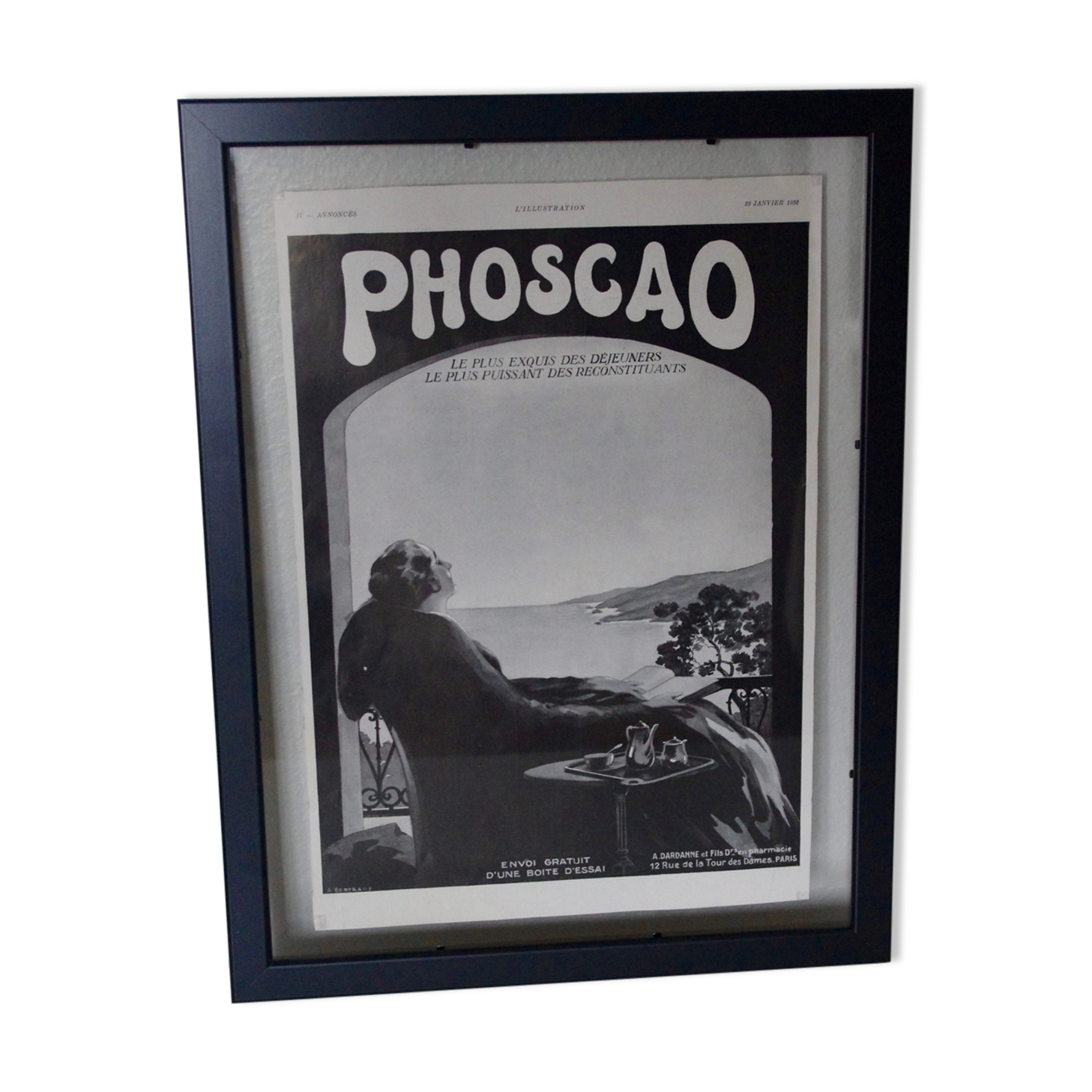 Advertising phoscao framed 30 years