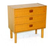 Commode scandinave en chêne, Suède, 1960