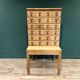 Shannon square table and 24-compartment business unit set