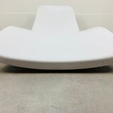 Eurolax R1 fiberglass deckchair by Charles Zublena