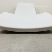 Eurolax R1 fiberglass deckchair by Charles Zublena