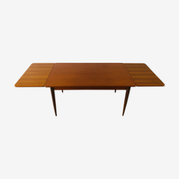 Table à manger scandinave en teck 1960