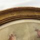 Engraving round frame