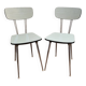 Lot de 2 chaises formica