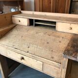Old cash desk wood