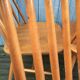 Chaises vintage scandinaves en hêtre blond