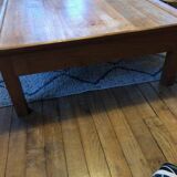 Teak coffee table