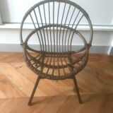 Children's rattan chair 1960
