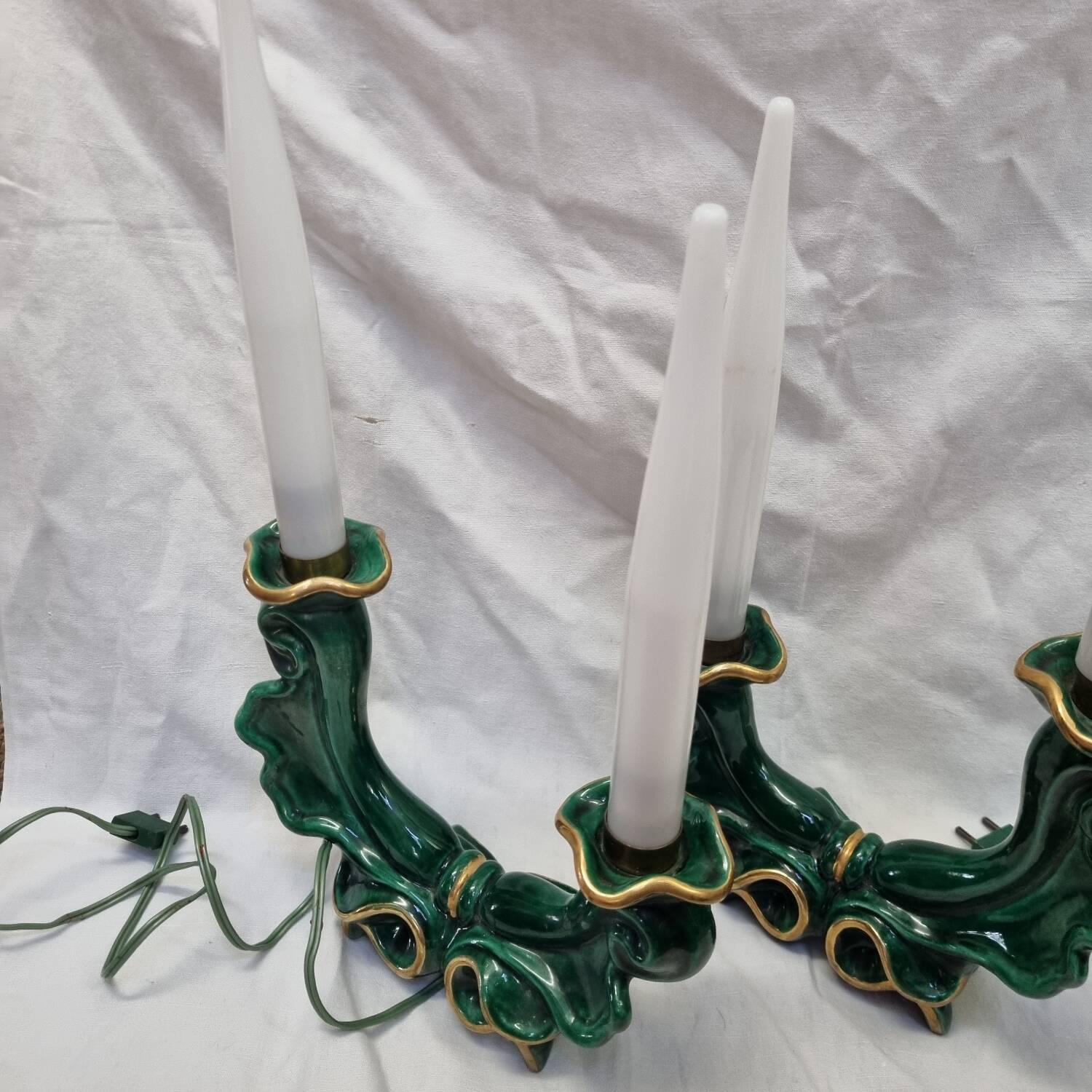 SR.Bonome chandelier lamps, 1950