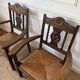 Paire de fauteuils rustiques esprit Charles Dudouyt