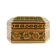 Oriental mosaic pill box, wood, Poland, 1970s