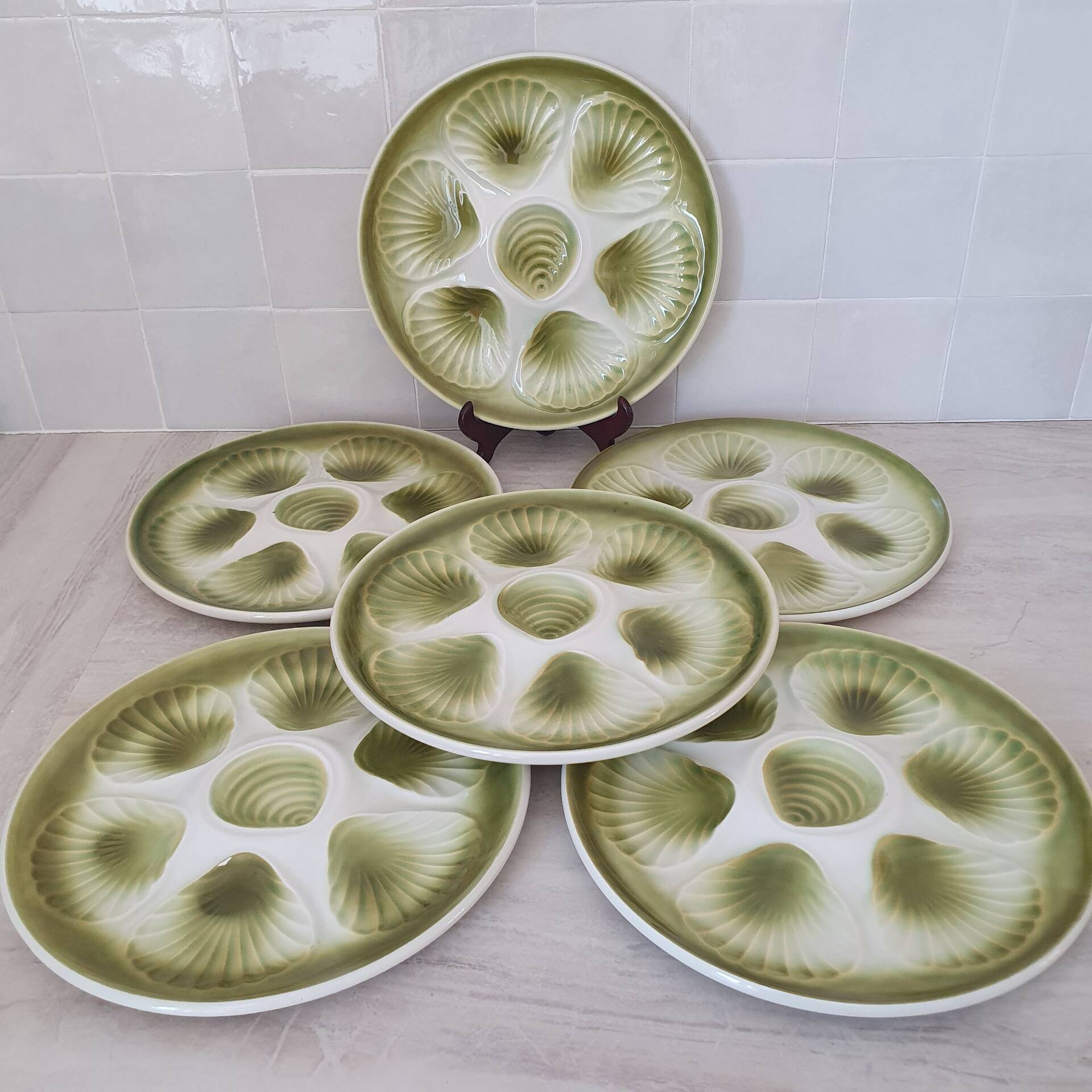 Shell plates Moulin des Loups Orchies