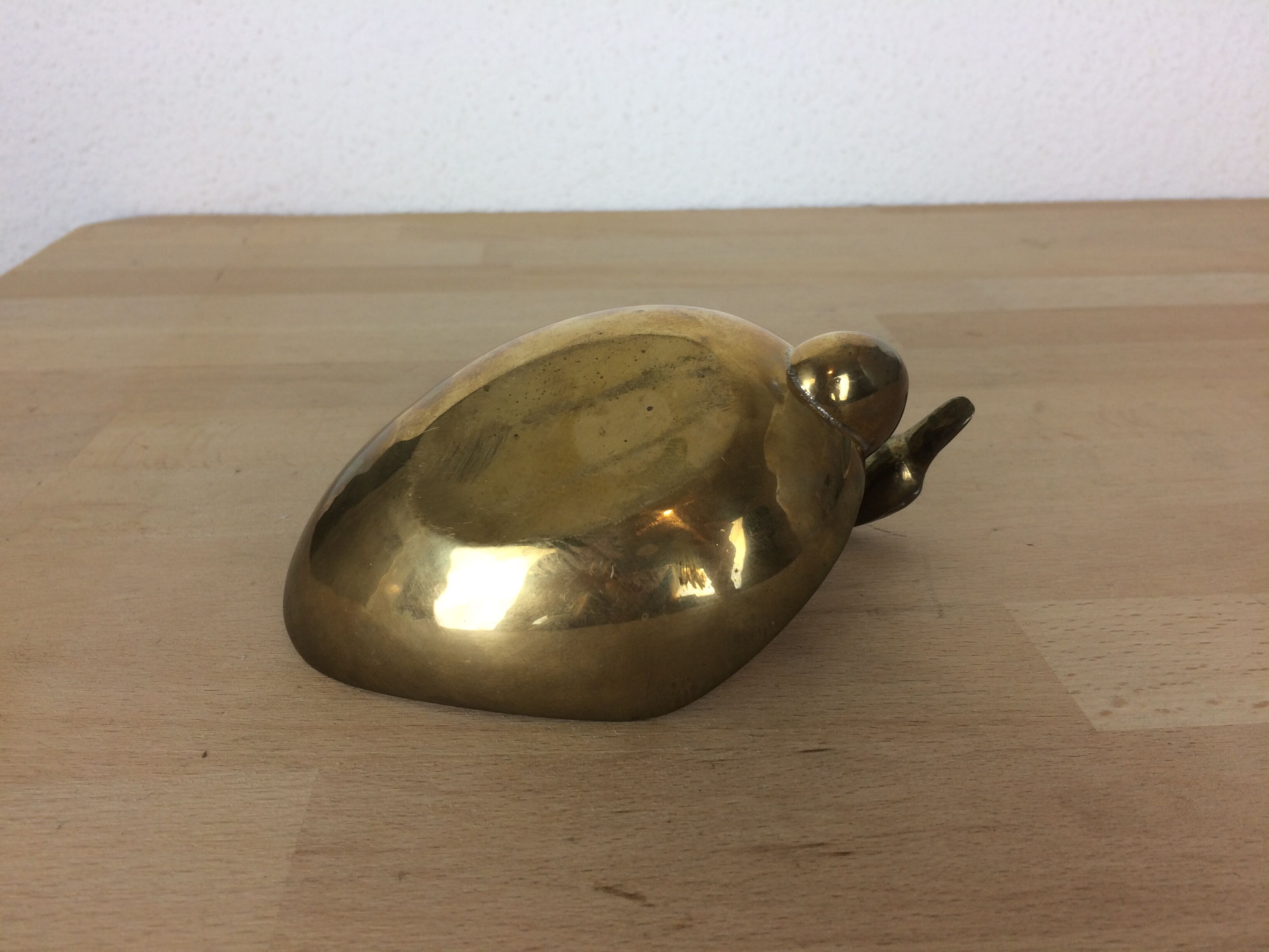 Brass swan