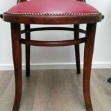 Reupholstered Thonet office chair No.6003