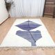 Traditional Berber rug 3x2 m