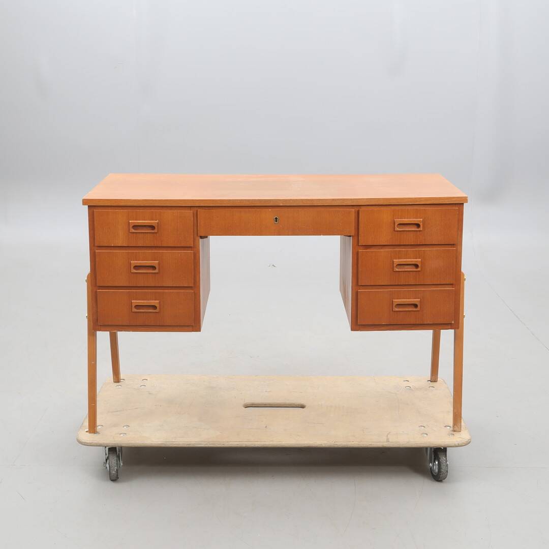 Bureau vintage Scandinave en teck 1960 Suède