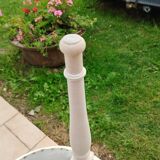 Paire de tabourets poufs anciens style louis xvi