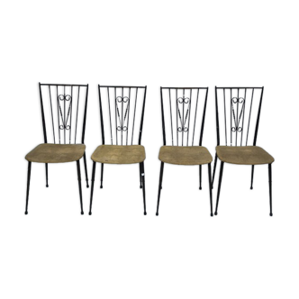 4 vintage chairs