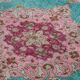 Overdyed Wool Vintage Handmade Carved Rug 178 cm x 295 cm