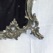 Nineteenth century mirror in silver bronze