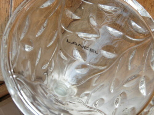 Lancel Paris crystal carafe